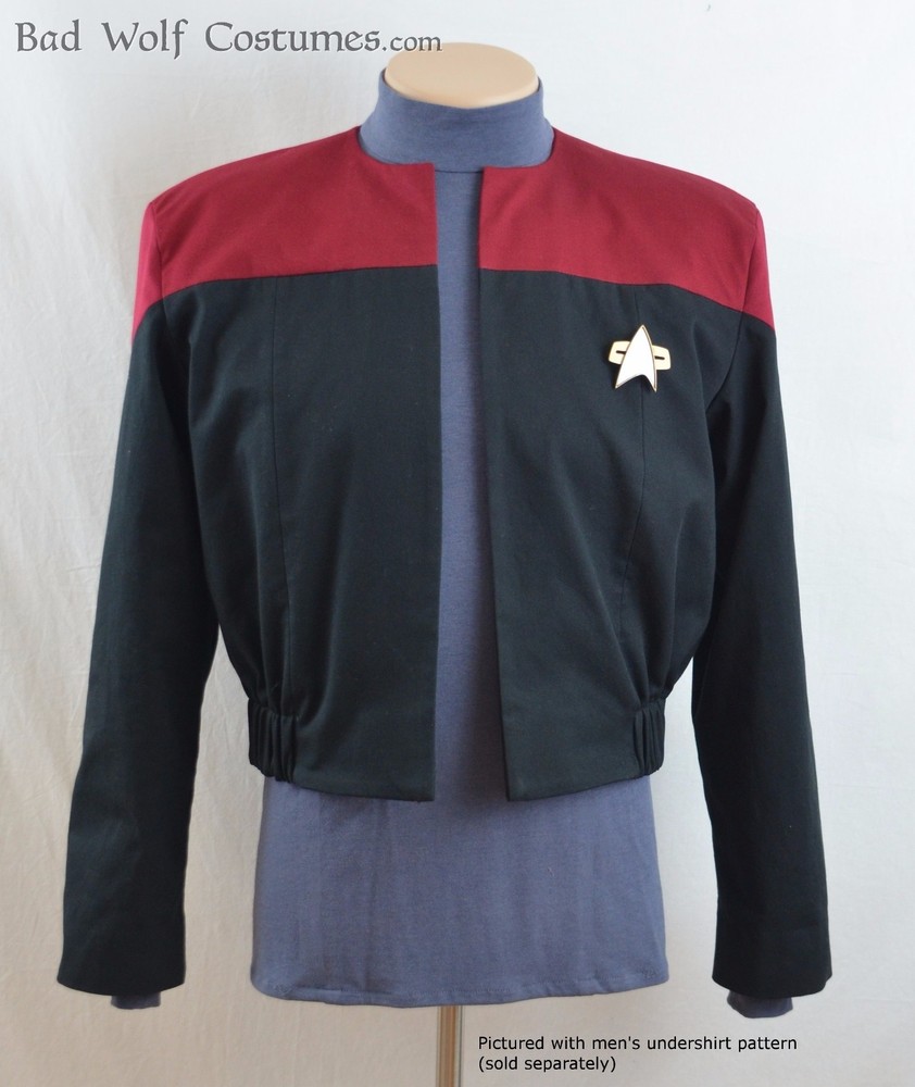 Star Trek Sewing Pattern - Starfleet uniform jacket - Voyager (men's)