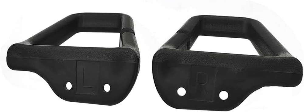 2Pc Ebony Black Seat Belt Shoulder Guide Loop 1993-2002 Camaro Firebird HT7202