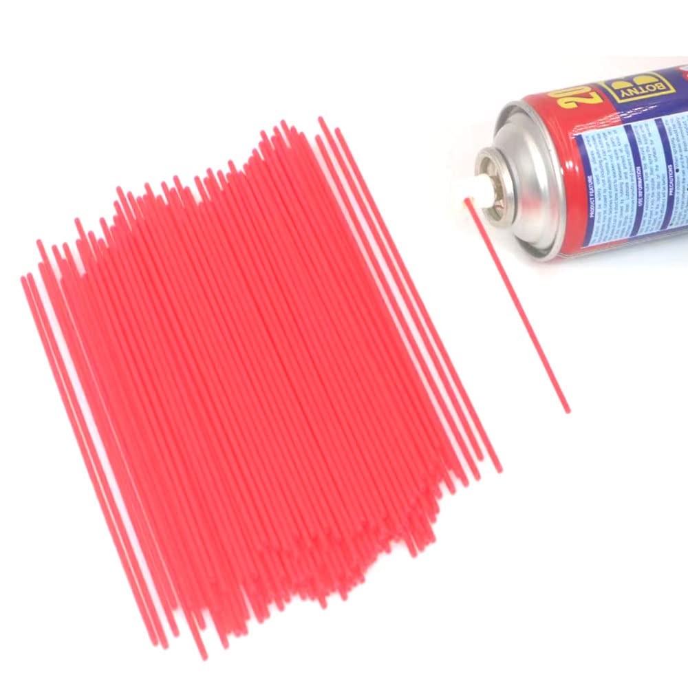 Spray Can Extension Straw Replacement Straws 50 Pack
