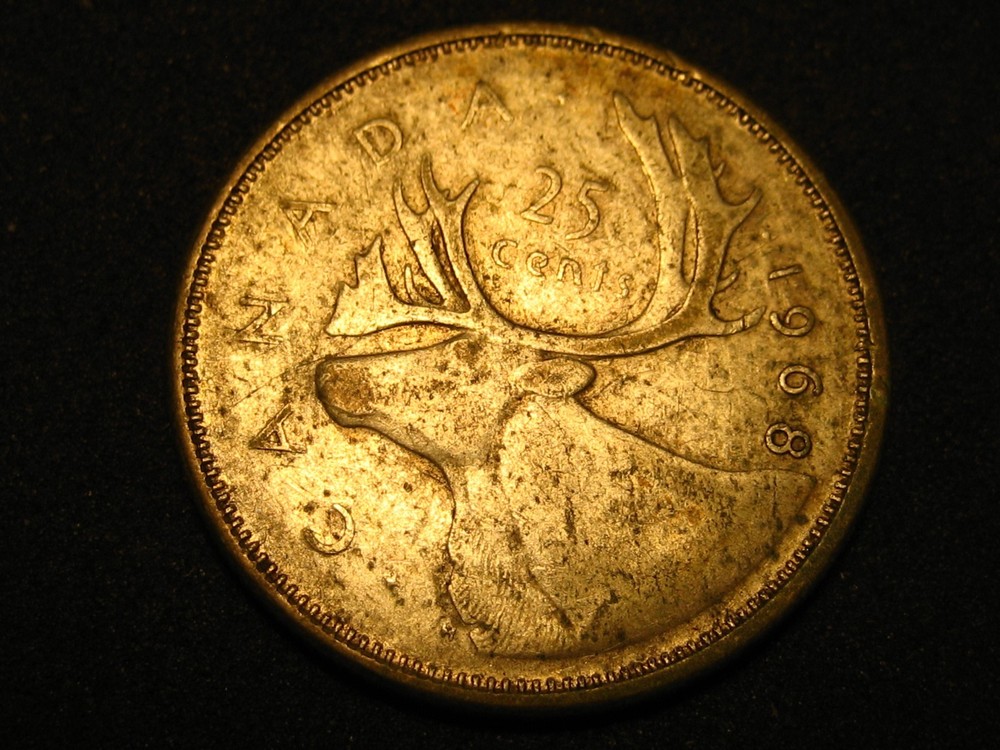 1968 50% Silver Canadian Quarter