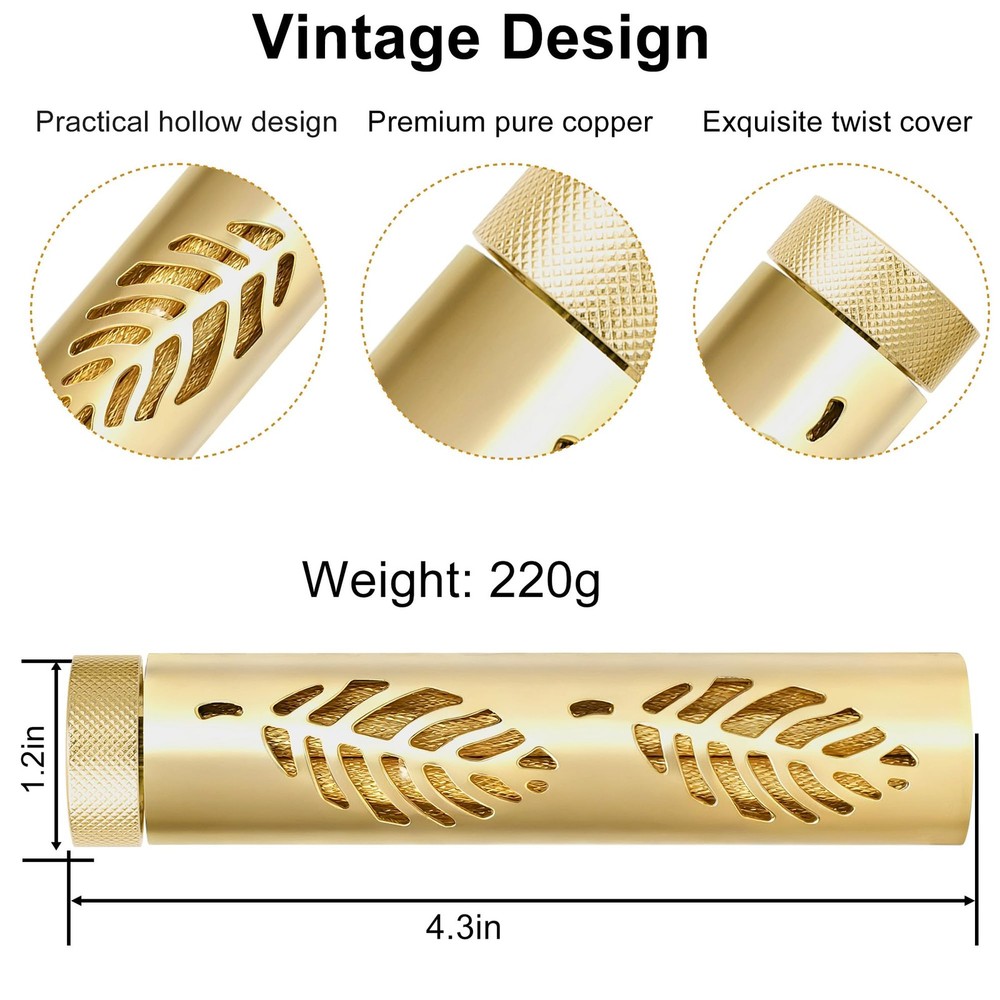 Cigarette Rolling Machine, Joint Roller Vintage with 76mm/110mm Papers, Filte...