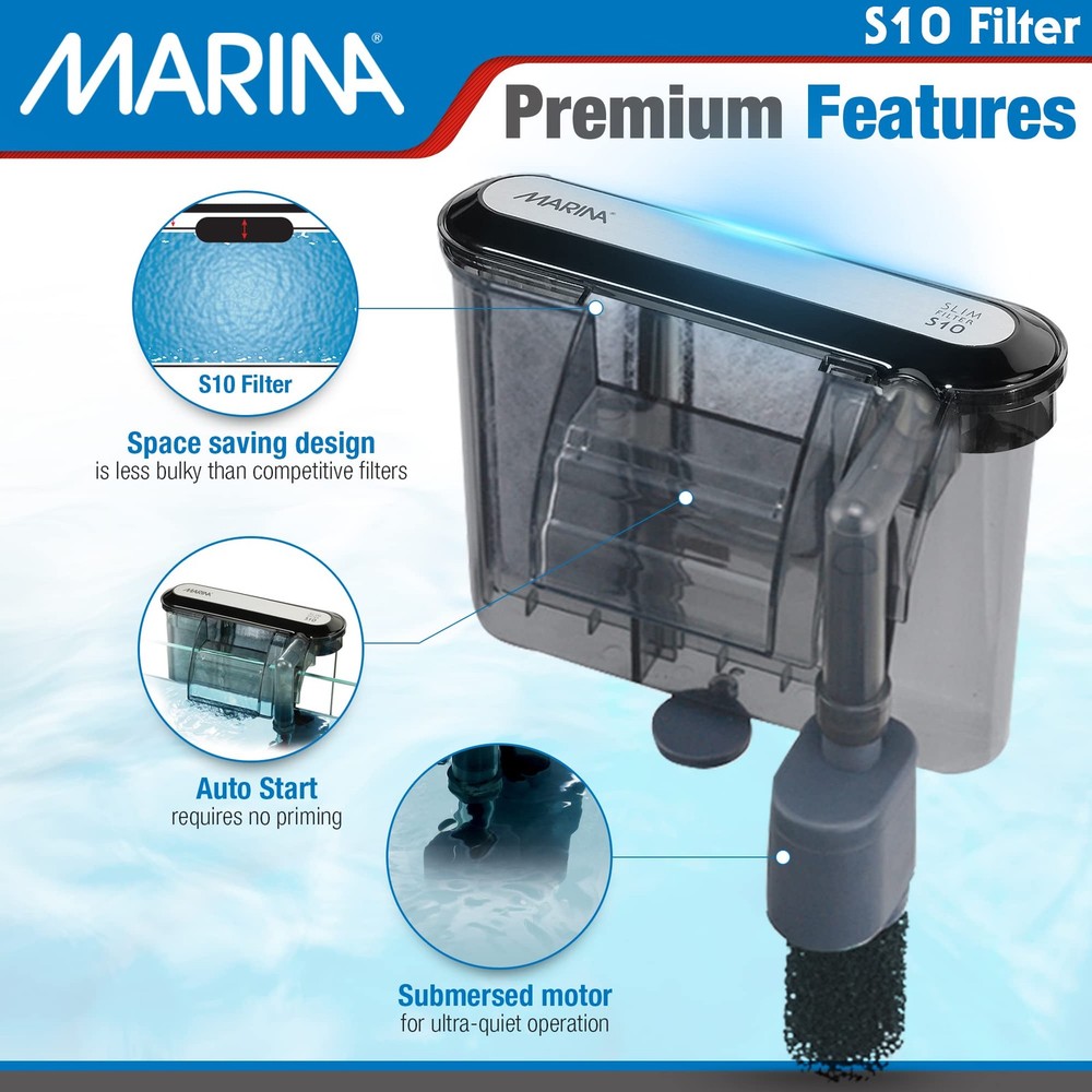 S10 Power Filter, up to 10 gallons