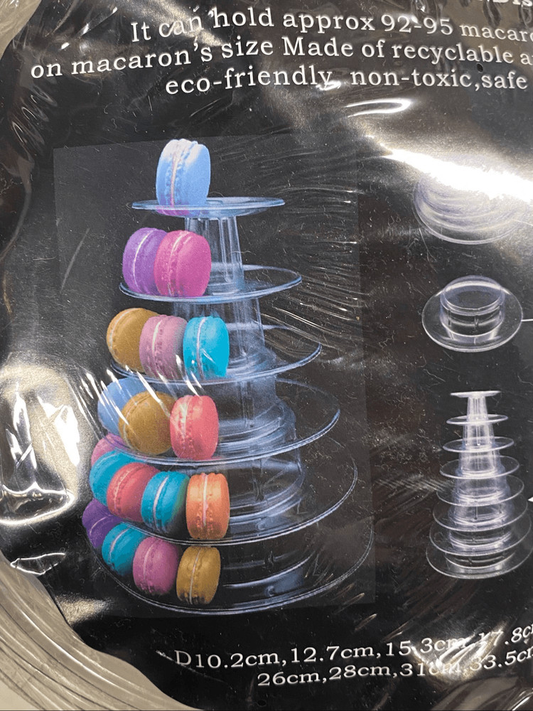 NEW Macaron Tower Display 90 Pieces 6-10 Tiers Macaroon