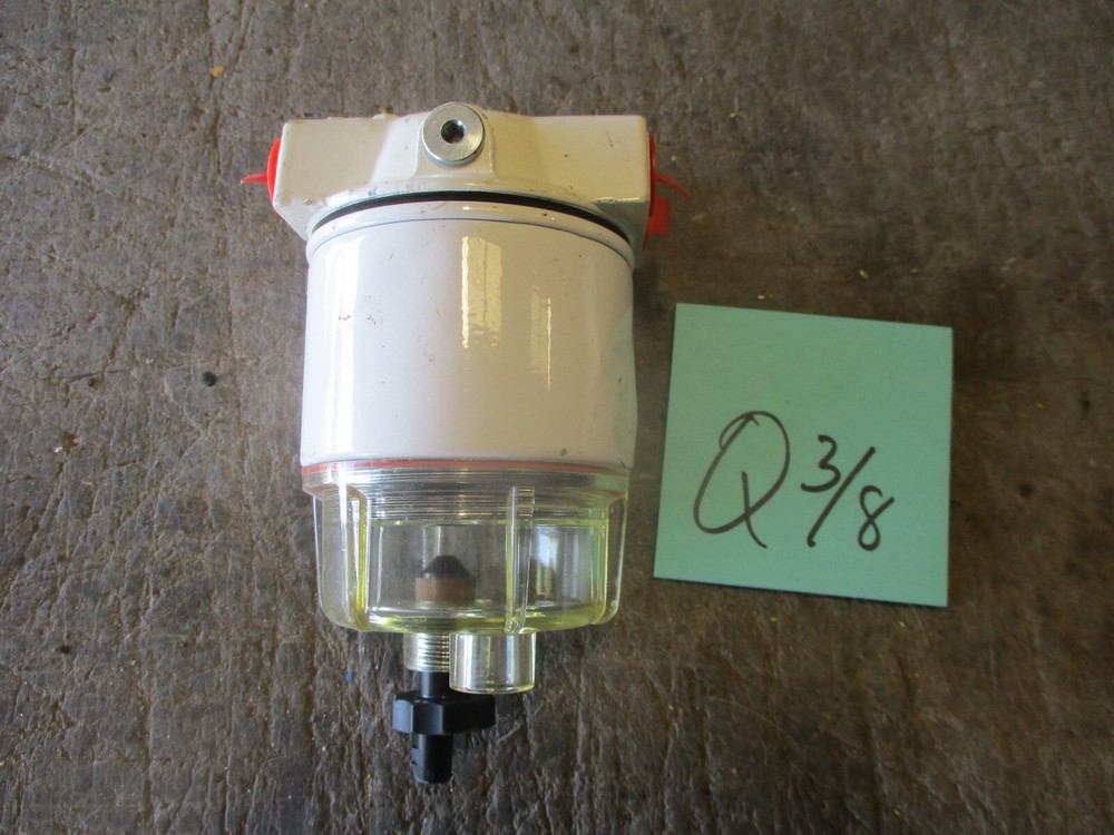 Used Filter w/Mount, Dented Filter, PN 12345932 FMTV