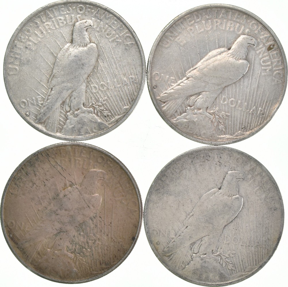 1935-S Peace US Silver Dollar - 90% San Francisco Minted