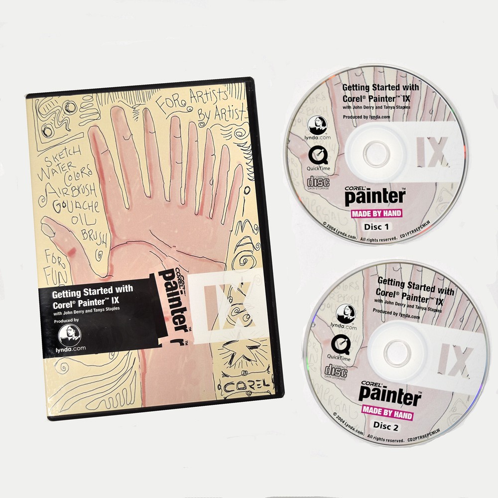 Getting Started with Corel Painter IX 2004 Training DVD