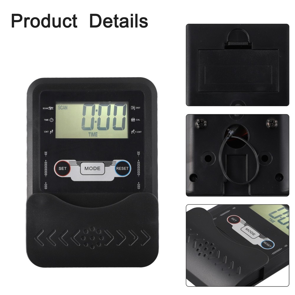 Gym Equipment Rowing Machine Display Replacement Scanning Function Plastic
