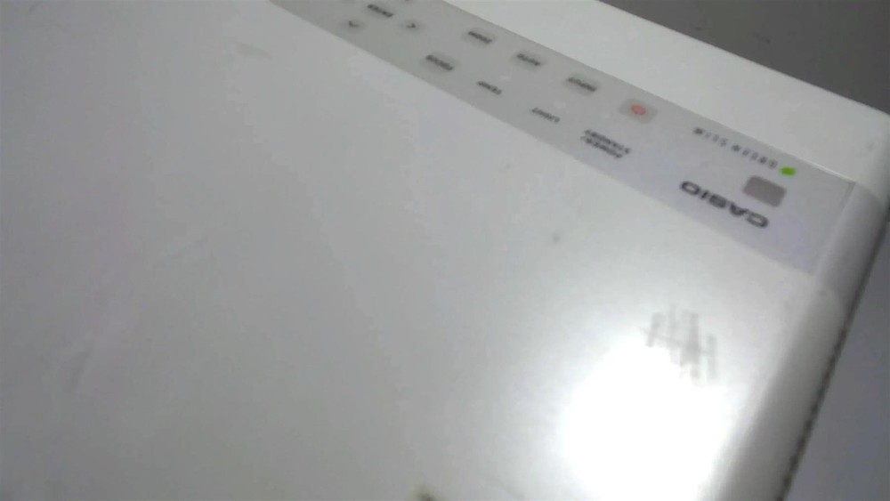 Casio XJ-A141 DLP Laser Projector - Light Timer: 600 Hours