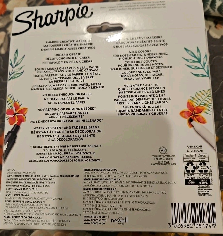 Sharpie 10ct Creative Market Set