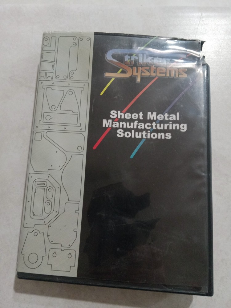 Striker Systems 2014 DIE Professional Sheet Metal CAD CAM & Nesting Software