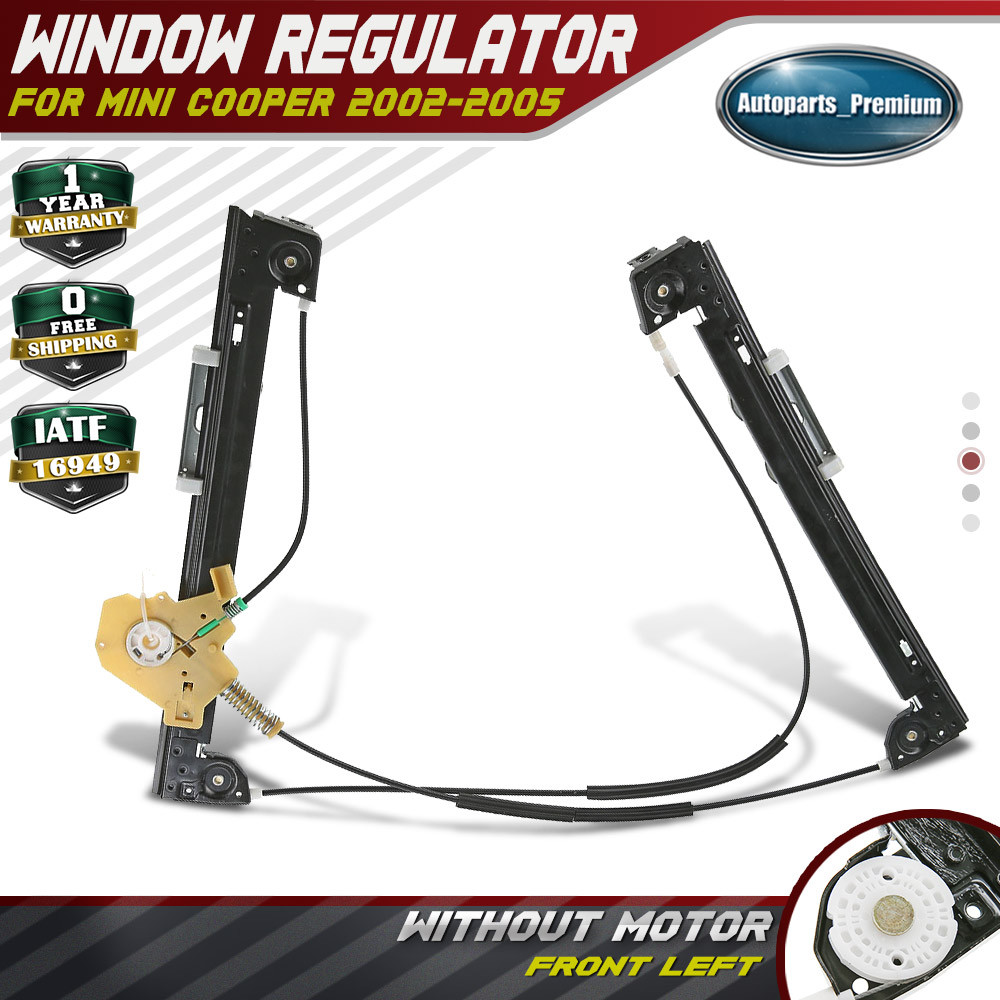 Front Left LF Driver Power Window Regulator for Mini Cooper 2002 2003 2004 2005