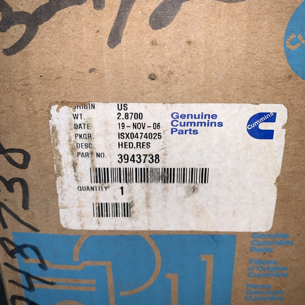 3943738 CUMMINS Engine Water Filter Base