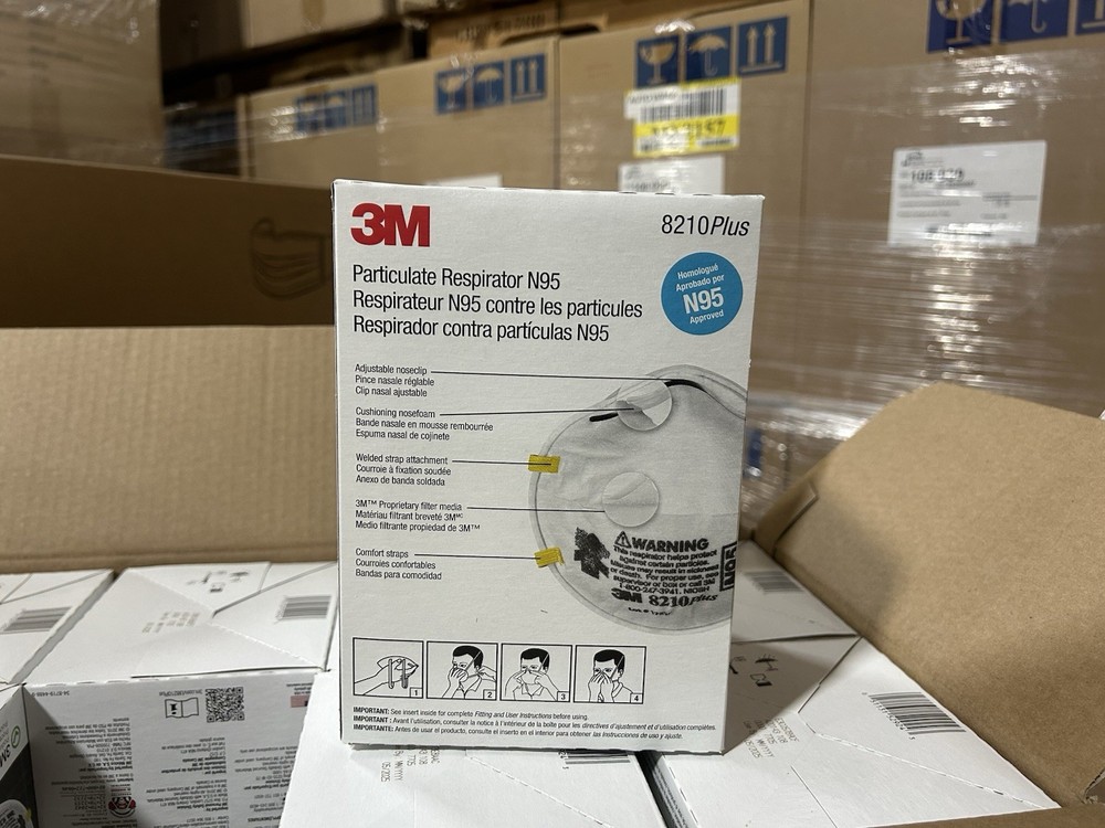 8210 Plus 3M N95 160 Count Case