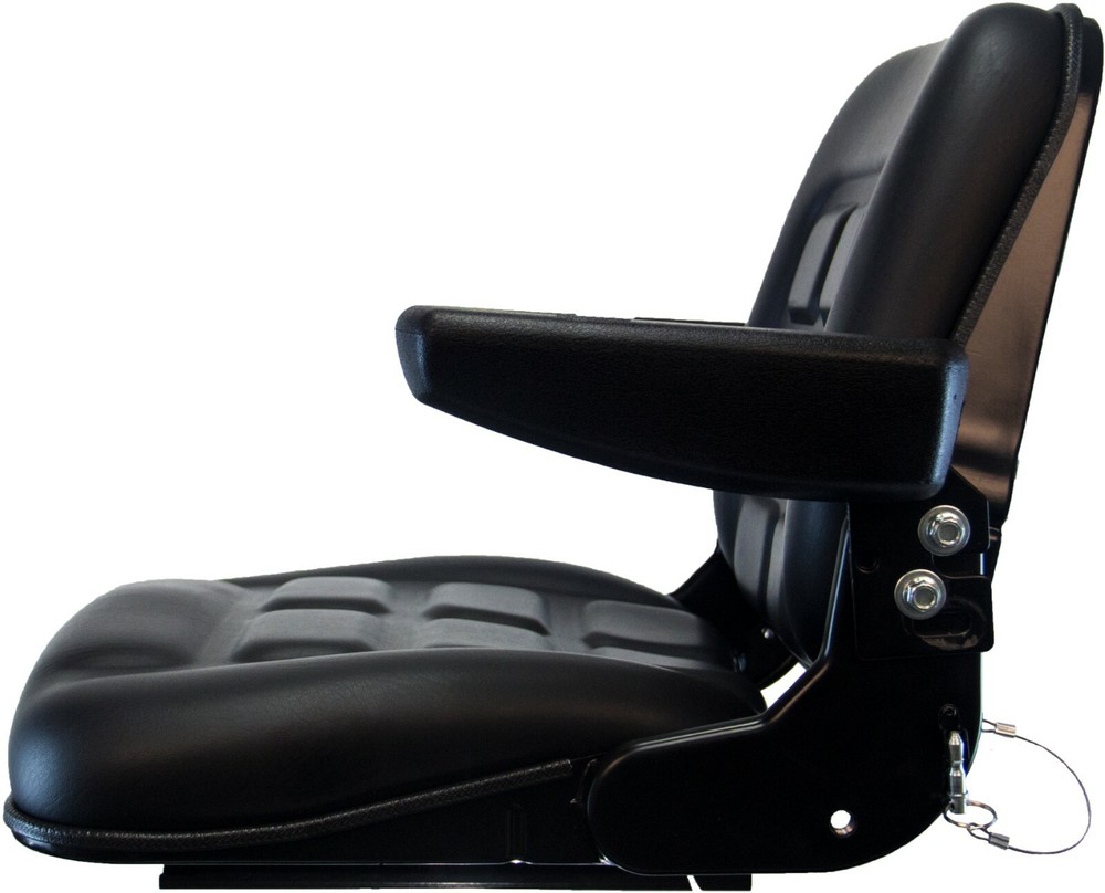 Fork Lift Seat Fold Down with Armrests and Slides Universal