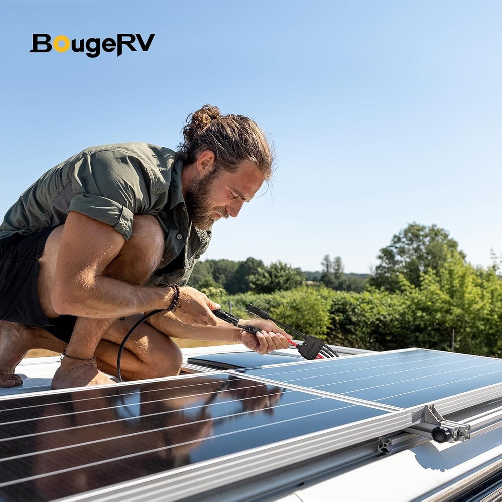 Solar Panel 1-4 MC4 Y Branch Cable Connection Waterproof Adapter Connector