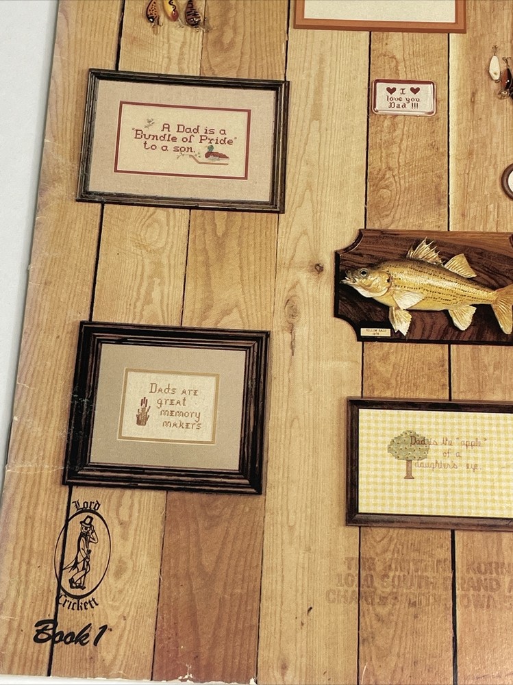 Lord Cricket Super Dad Cross Stitch Pattern