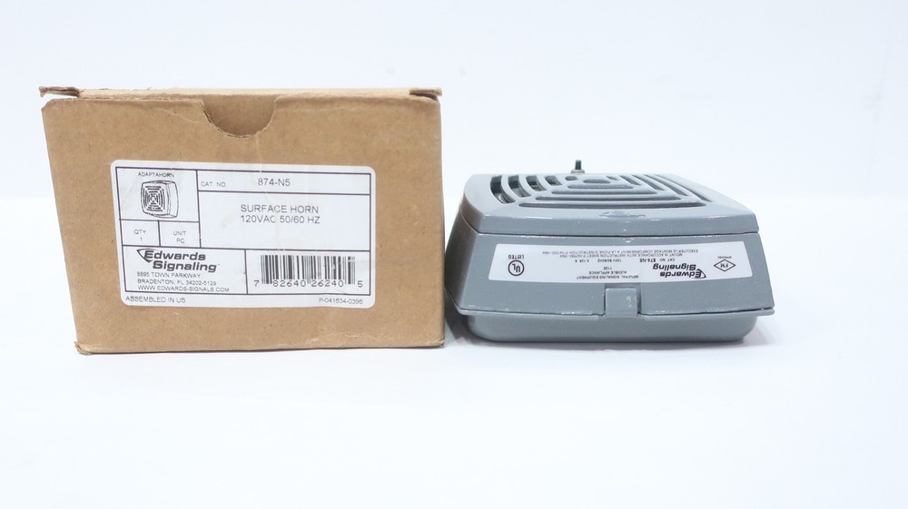 Edwards Signaling 874-N5 Panel Mount Horn 120v-ac