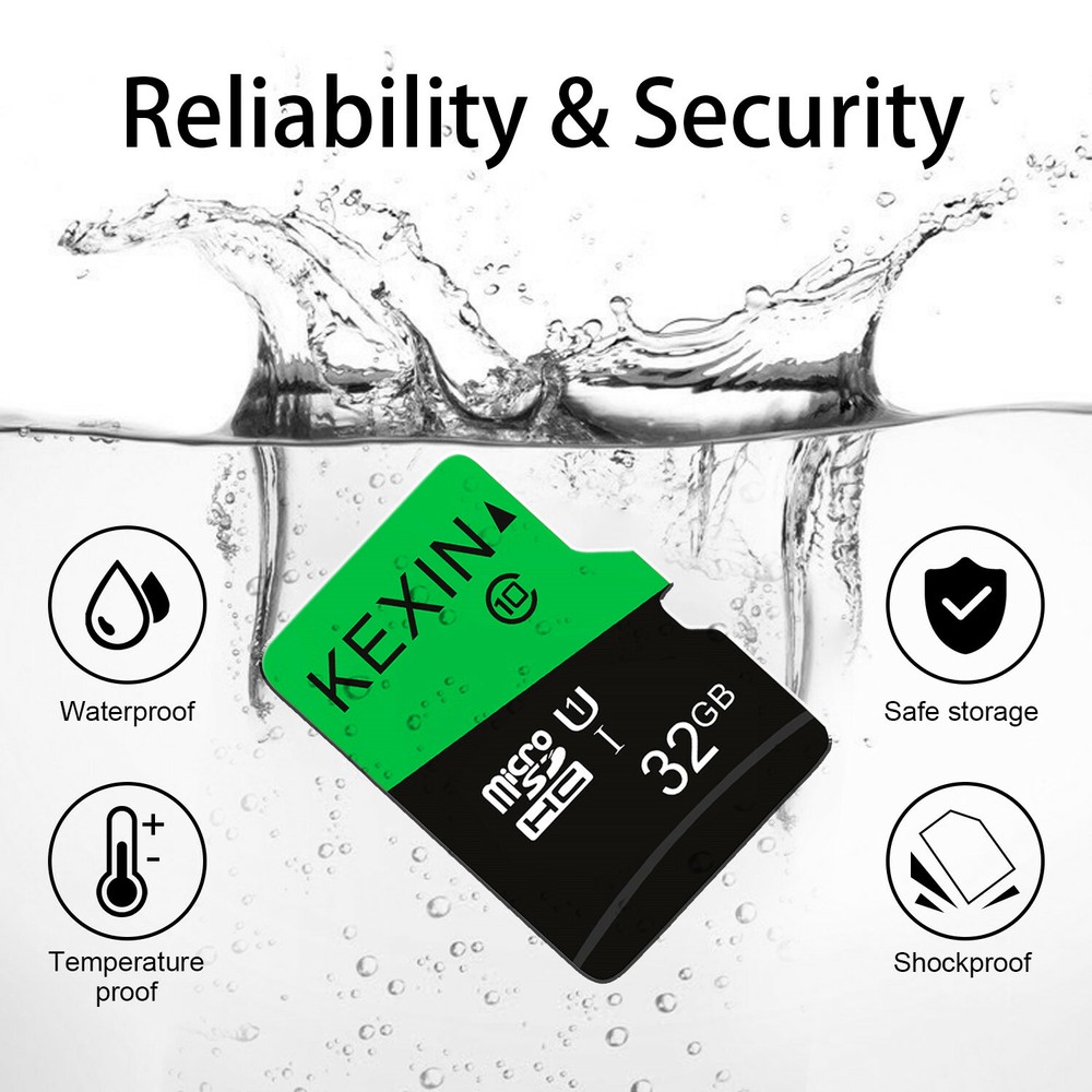 5Pack 32GB Micro SD TF Card SDHC Class 10 Flash Memory Card For Phone Camera