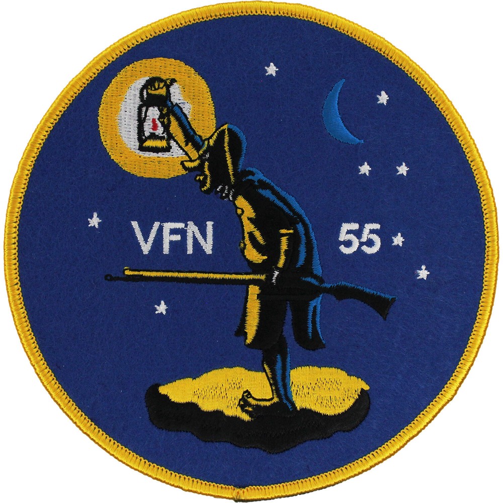 Navy Night Fighter Squadron VFN-55 Patch ( 5" ) P5207