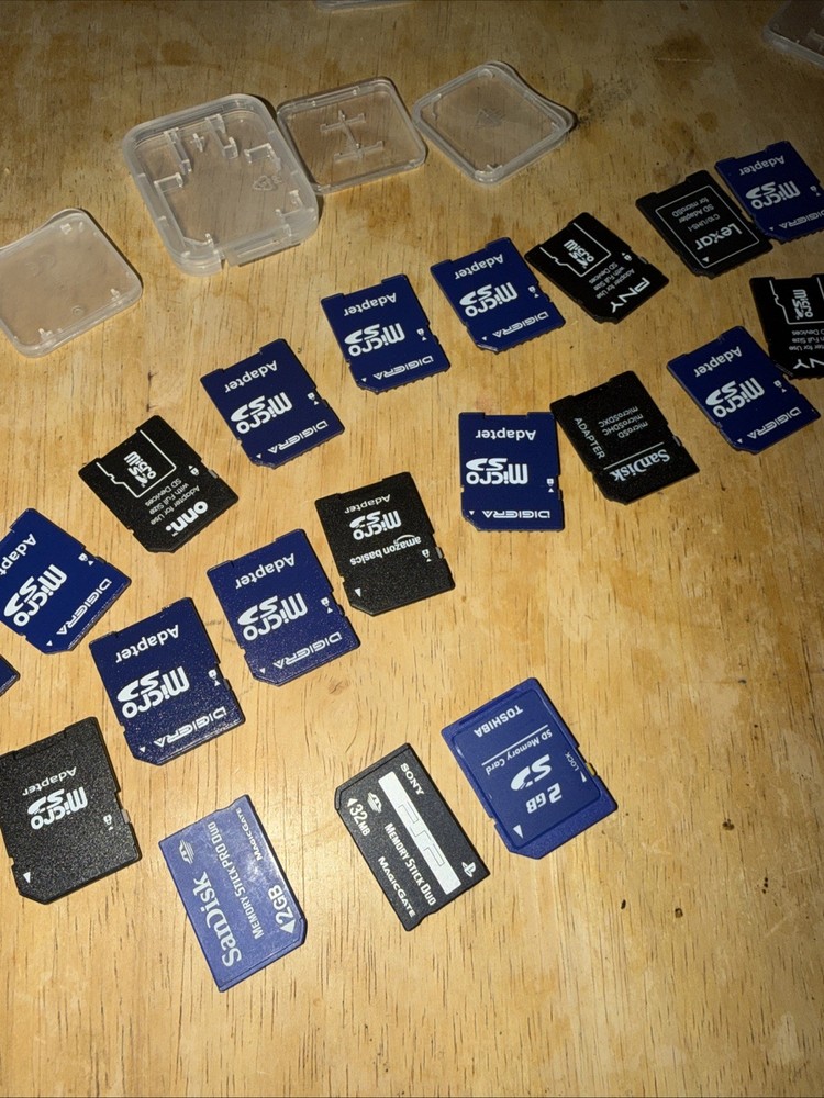 Camera Memory Lot Plus Extras