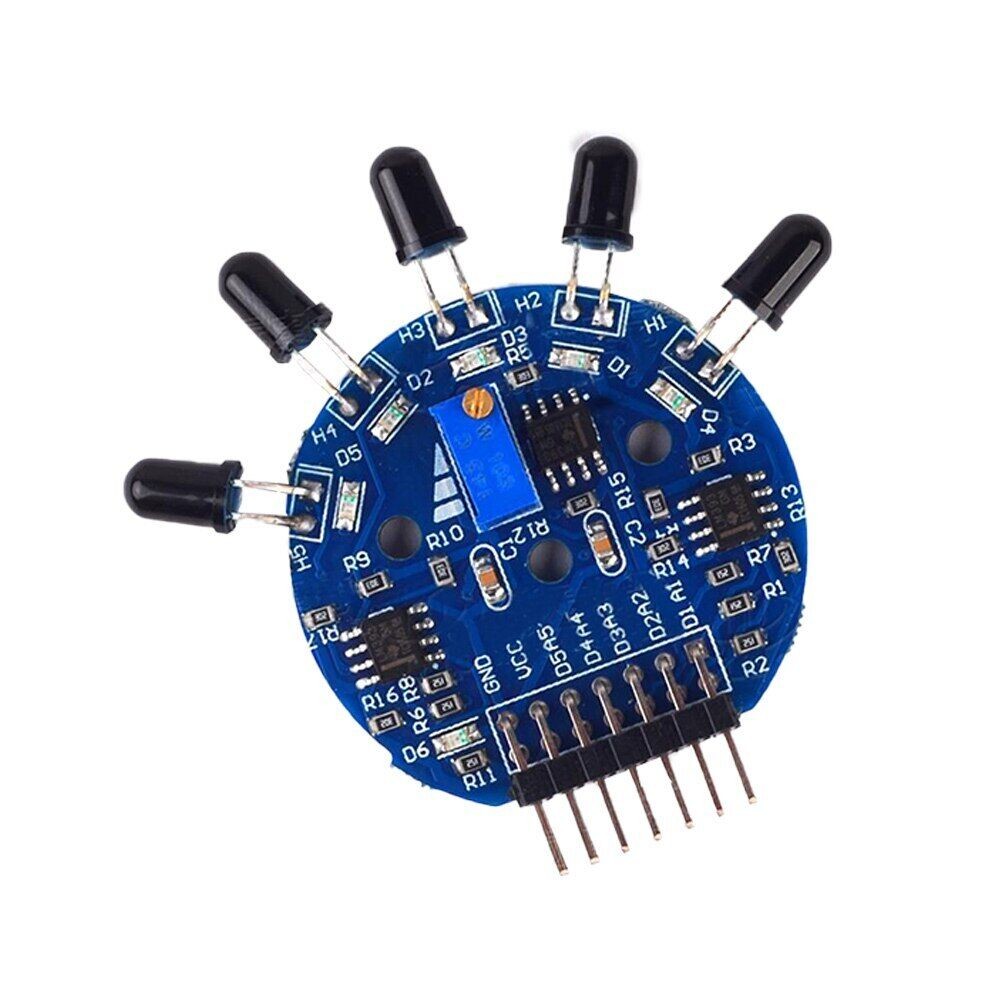 5 Way Flame Sensor Module Digital Analog Output Fire extinguisher FOR Arduino