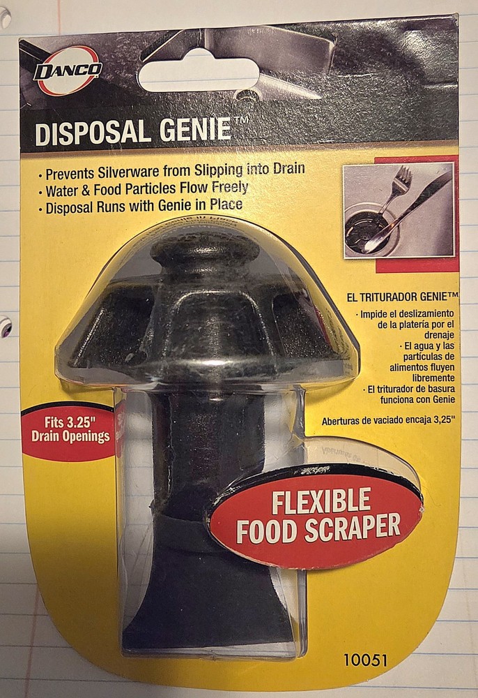 Danco Disposal Genie Black Plastic Garbage Disposal Strainer 10051 Universal