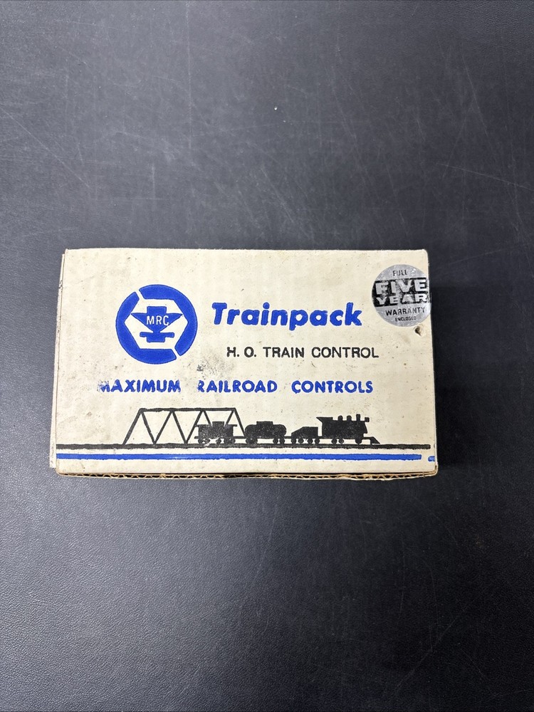 Vintage Trainpack H.O. Train Control Model 100 Electric with Box