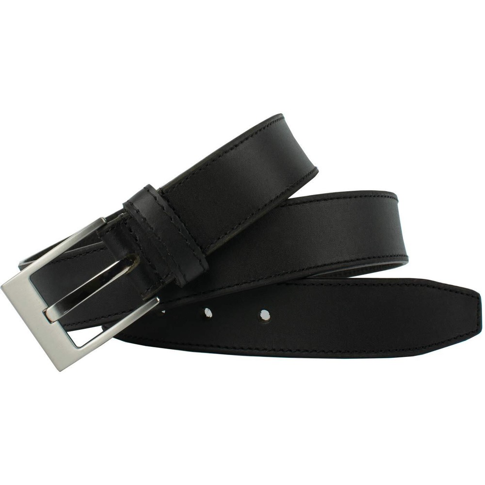 Square Wide Pin Black Belt - 42"
