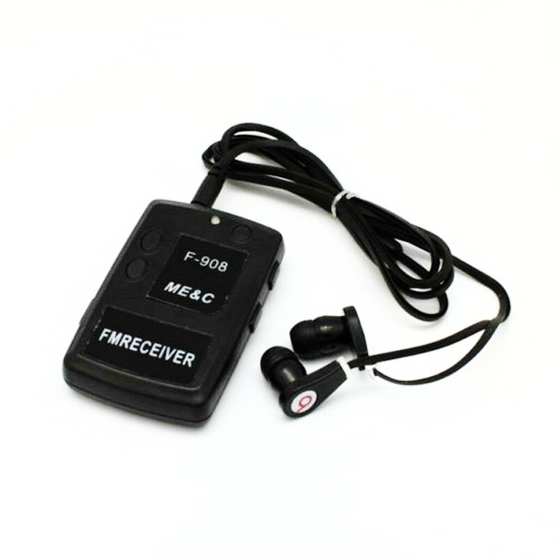 Wireless Transmitter Receiver Solund Pick-up Bug FM Listening Device Small Bug