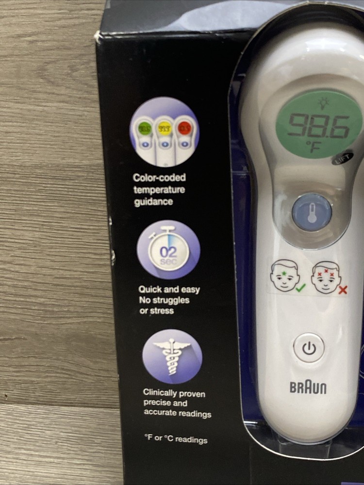Braun NTF3000US No Touch Plus Forehead Digital Thermometer