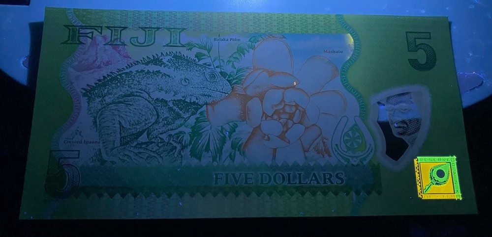 FIJI, $5, ND (2023) , P-115b, UNC, Polymer