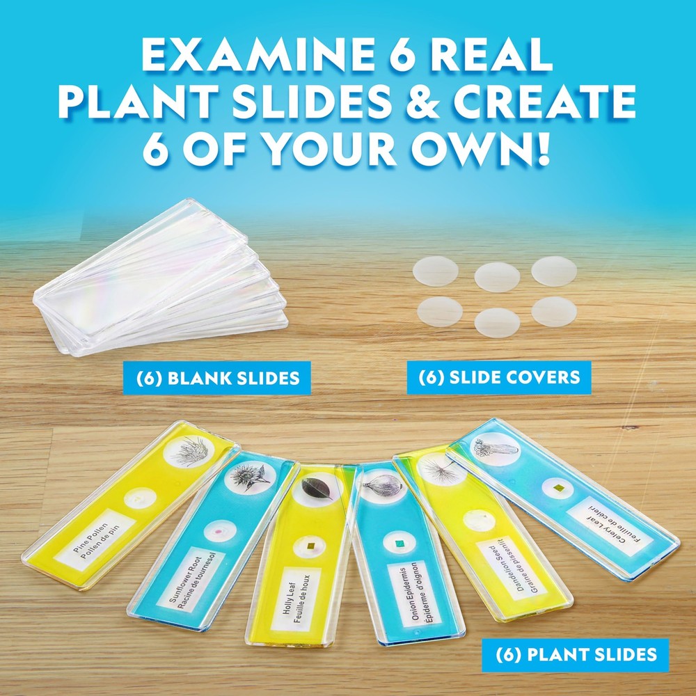 National Geographic Junior Microscope for Kids- Kit One Size, MultiColor