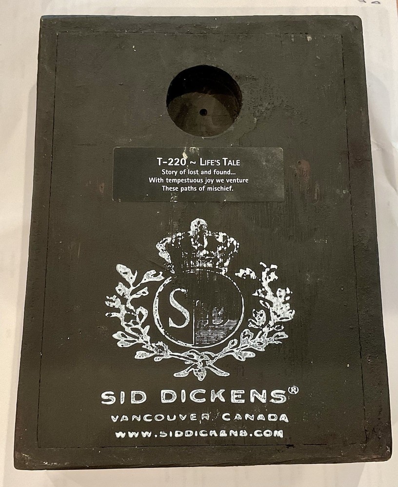 ESTATE SID DICKENS LIFE’S TALE T-220 MEMORY TILE RETIRED FRESH OFF WALL