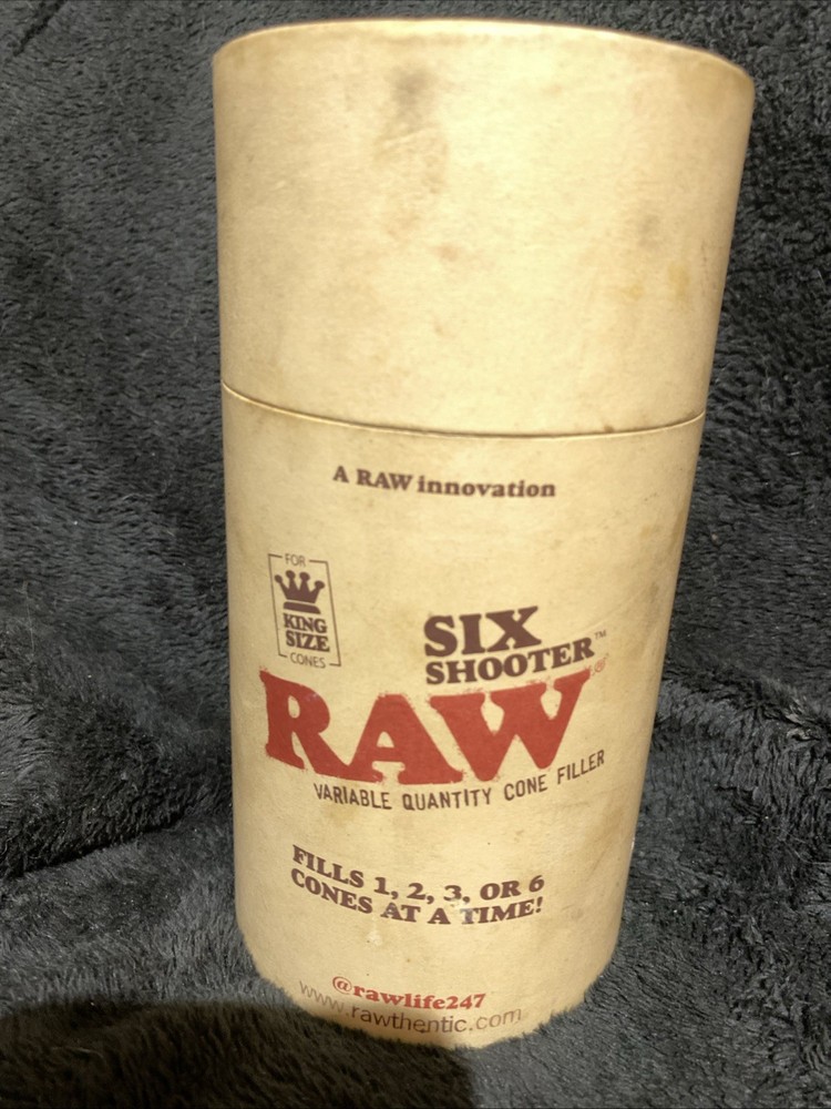 RAW Six Shooter for King Size Cone Loader Filling Device