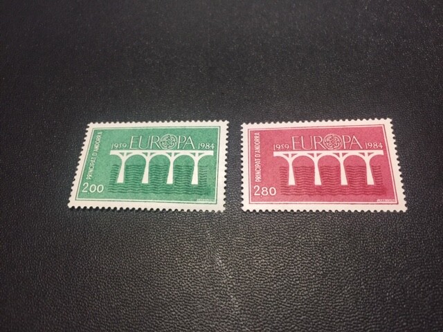 Fr. Andorra 323-324 MH