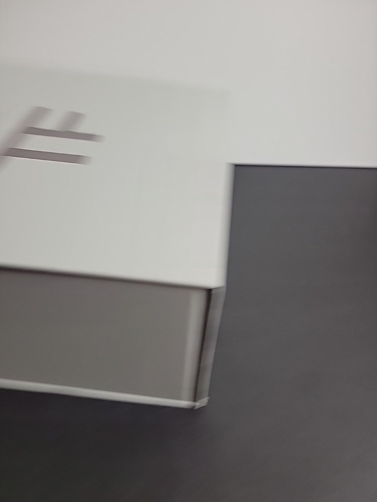 Authentic TOM FORD Square Empty Gift Box Container Gray aprx 8 x 8 x 4