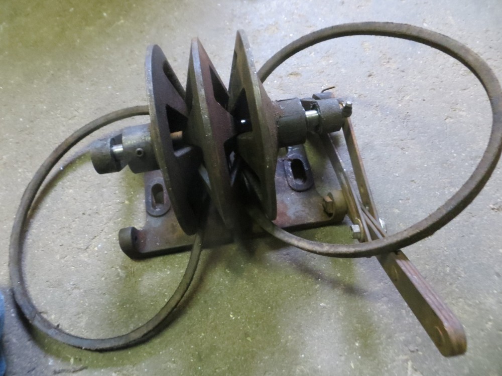 Vintage Variable Speed Drive 7" Pulley System Complete Assembly
