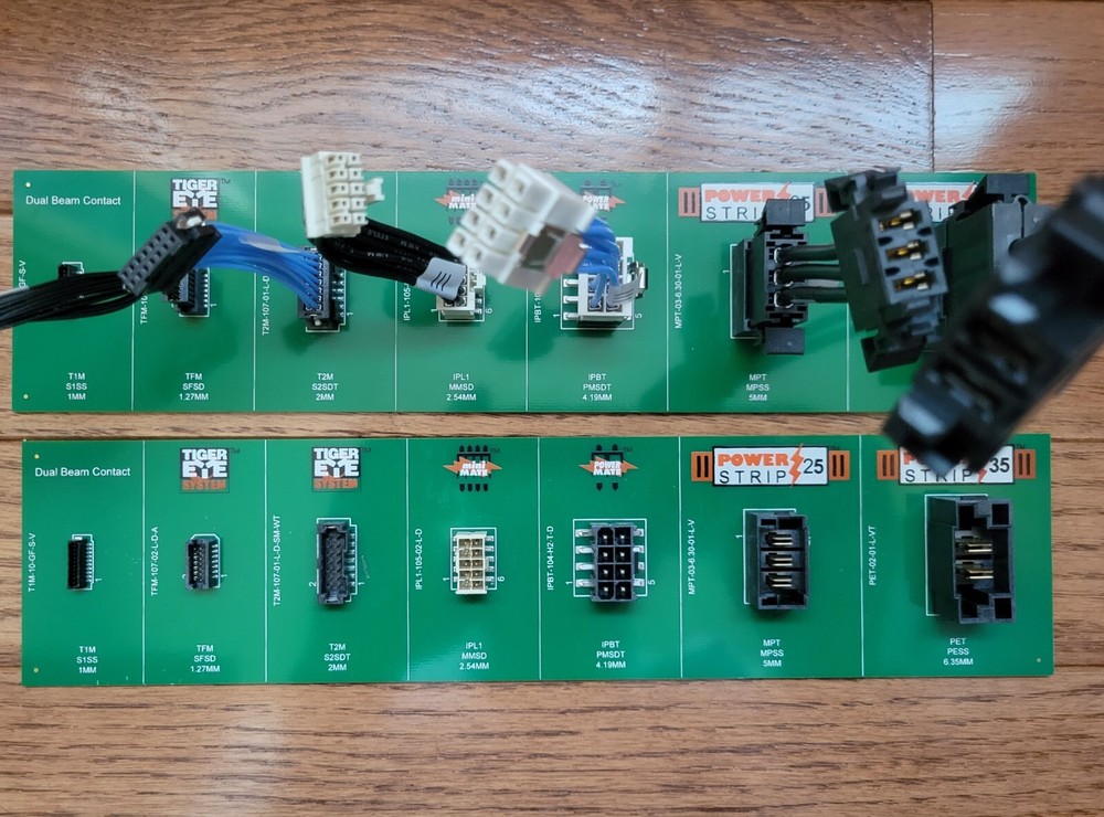 Samtec Discrete Wire Systems Demo Boards and Cable Connectors