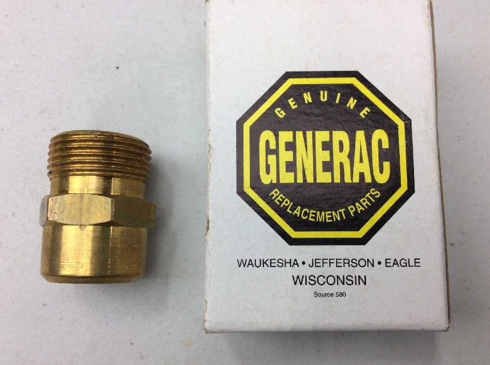 Generac 95457 Brass Hose Adapter
