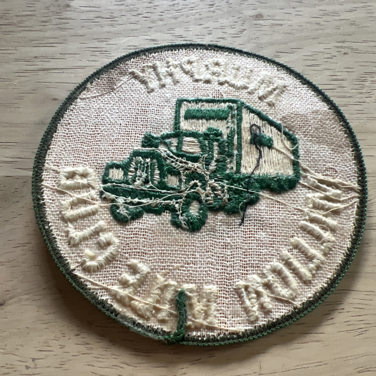 Vintage MURPHY Mile Million Mile Club Patch 3.5”