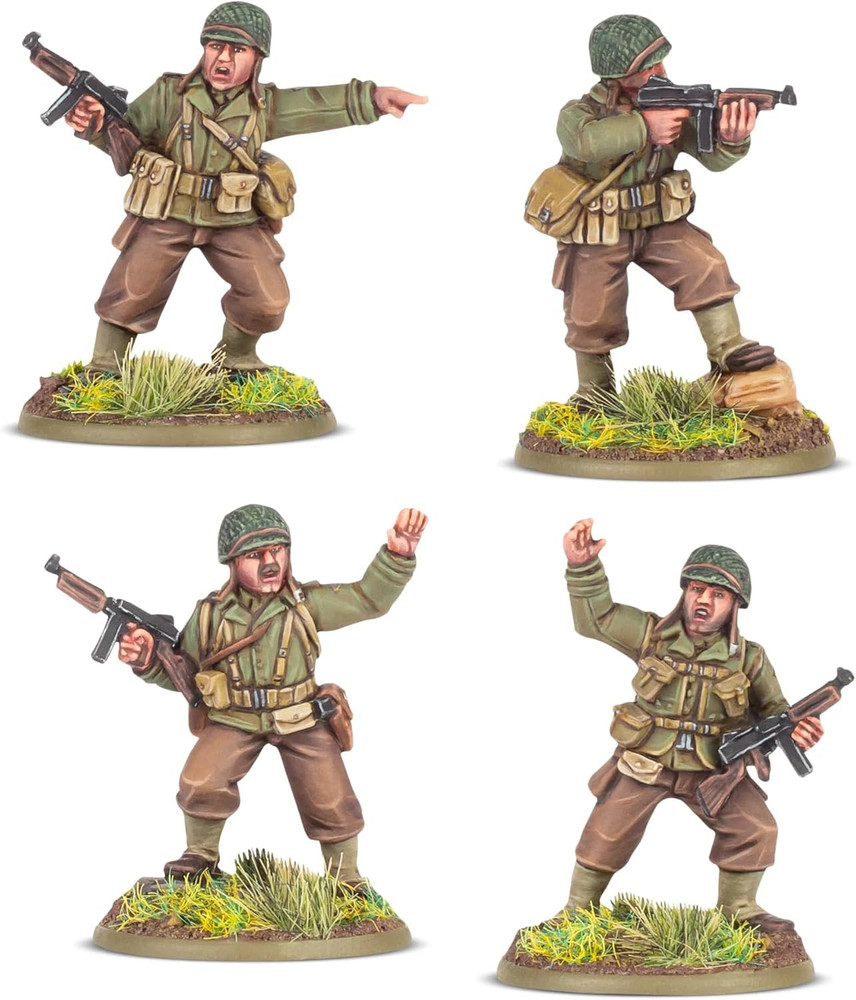 Bolt Action: US Rangers Platoon Commanders