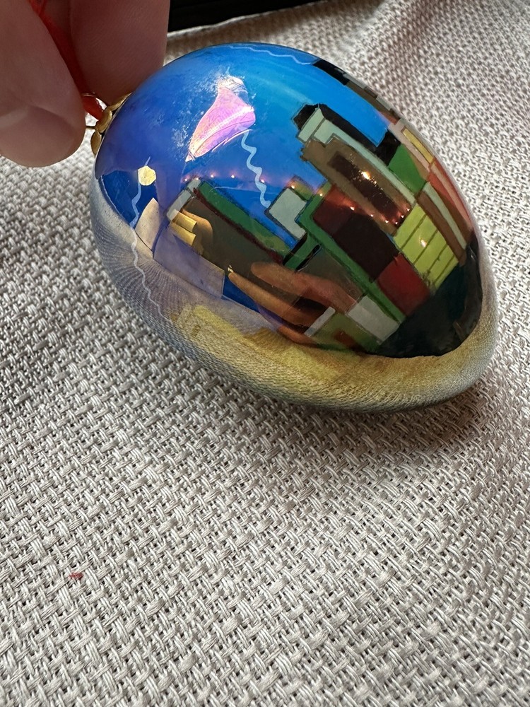 SEATTLE ORNAMENT CHRISTMAS EGG SMITH WESTERN.