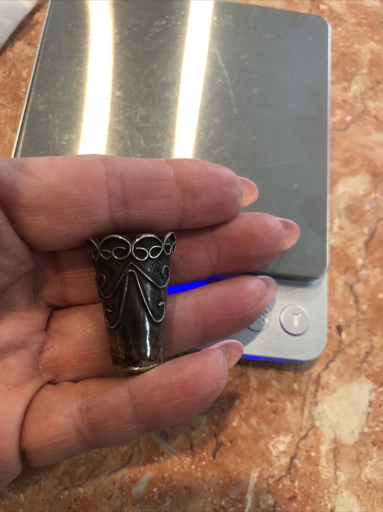 vintage sterling silver thimble 3.1 g