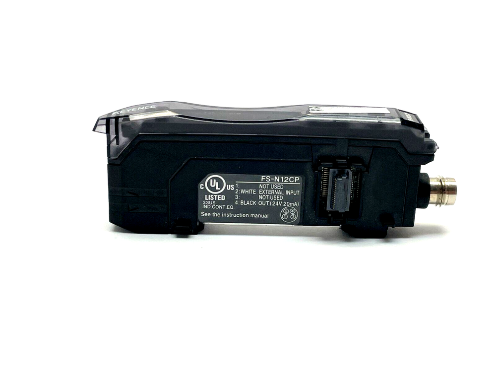 Keyence FS-N12CP Fibre Amplifier M8 Connector Type Expansion Unit