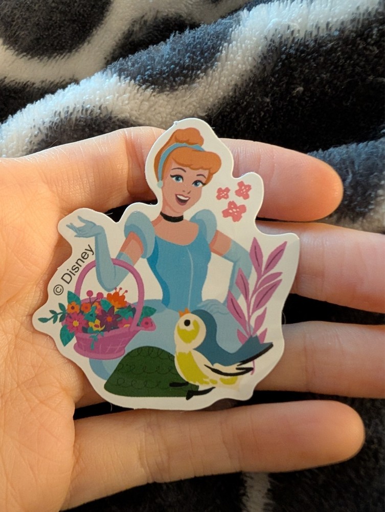 Cinderella, Disney, Princess, Sticker