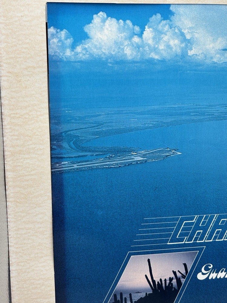 1984 Guantanamo Bay Cuba Naval Base Cold War Print Navy Gitmo Poster