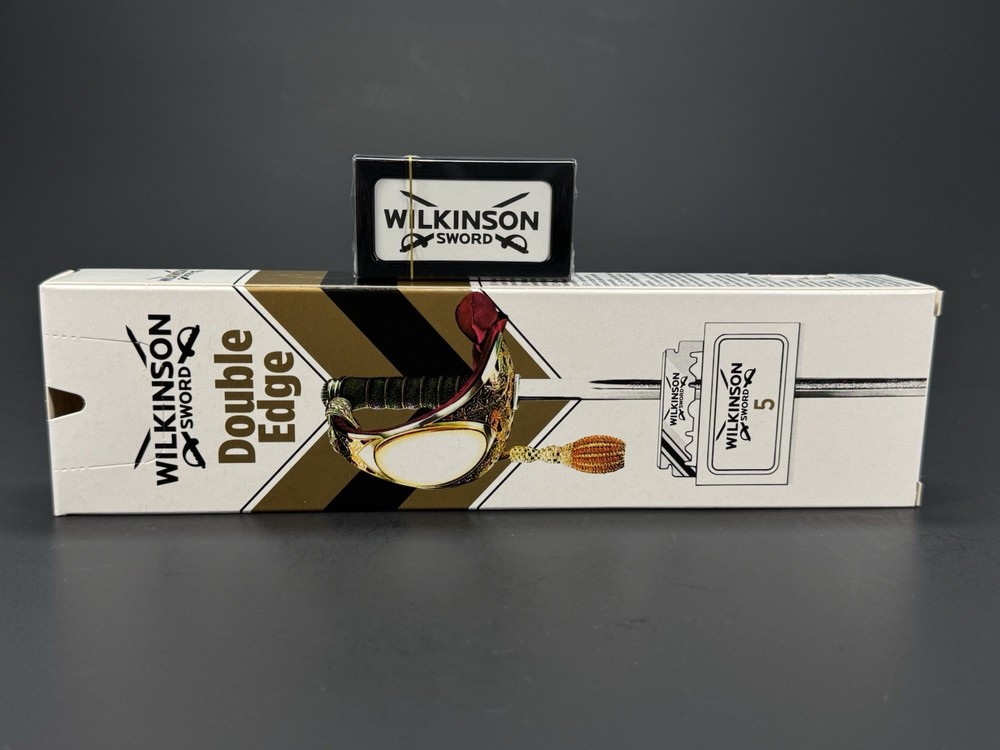 100 Wilkinson Sword double edge razor blades