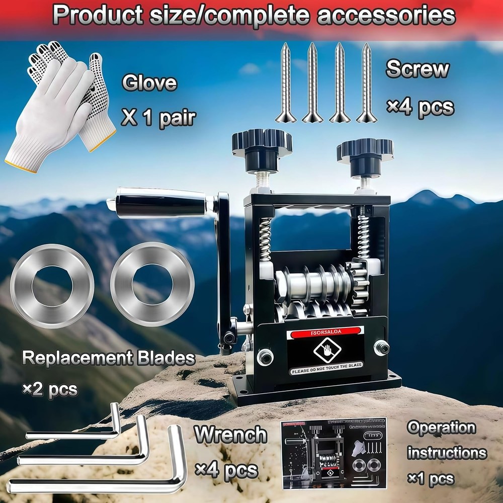 Manual Wire Stripper Machine,Drill Powered Hand Crank Wire Stripper Tool With...