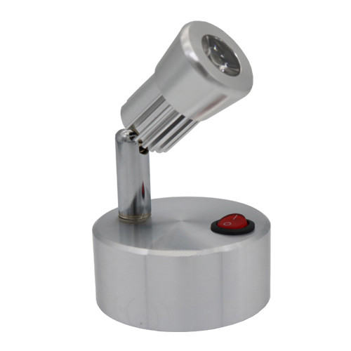 3W LED Portable Light Adjustable Picture Spotlight Battery-Powered Lamp Switch