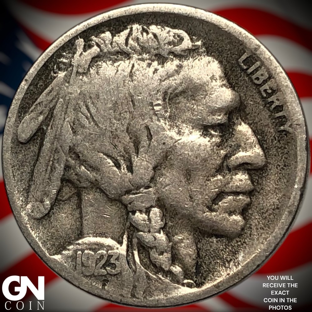 1923 S Buffalo Nickel Z4321